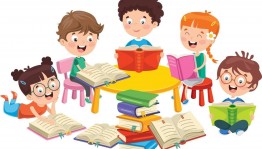 Книжная выставка «На пороге школьного года»