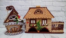 Мастер-класс «Чайный домик с конфетницей»
