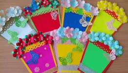 Мастер-класс «Открытка для мамы»