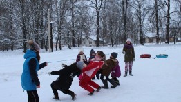 Развлекательная программа«Зимние игры»