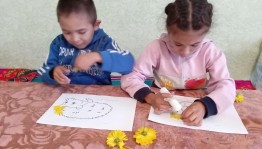 «Творим вместе» осенние поделки из листьев