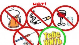 Беседа с подростками «Скажем, НЕТ вредным привычкам!»