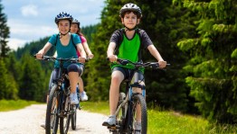 Прогулка на велосипеде.