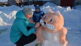 Конкурс на лучшую новогоднюю фигуру из снега «Новогодний скульптор»