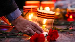 Акция на мемориале «Свеча памяти»