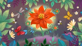 Литературная час«Расцвел цветочек аленький»