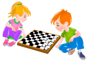 Калейдоскоп настольных игр «Шашки, ребусы, шарады»