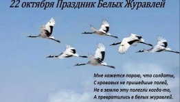 Час памяти «Летят в бессмертие журавли»