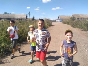 Спортивно–игровая программа «Осенний кросс»