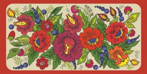 Бабушкин сундучок. Роспись разделочной доски в технике «полхов майдан»