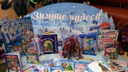 Выставка книг «На пороге Новый год»