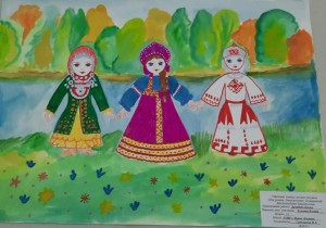 Конкурс рисунков «Мой национальный костюм»