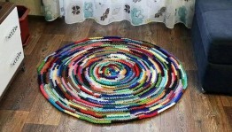 Мастер-класс по плетению ковра<<Чичковское плетение>>