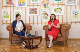 В рамках V Культурного форума «АРТ-Курултай. Дети» состоялась встреча с юными дарованиями