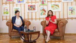 В рамках V Культурного форума «АРТ-Курултай. Дети» состоялась встреча с юными дарованиями