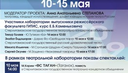Проект Центра драматургии и режиссуры РБ "Театральная лаборатория в Стерлитамаке" получил грант СТД РФ