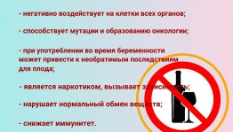 Познавательная программа « Алкоголь коварный враг»