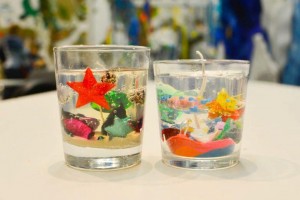 Мастер-класс «Гелевые свечи»