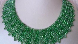 Мастер-класс «Колье из бисера»