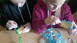 Мастер класс «Корзинка из мыла и лент»