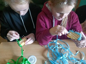 Мастер класс «Корзинка из мыла и лент»