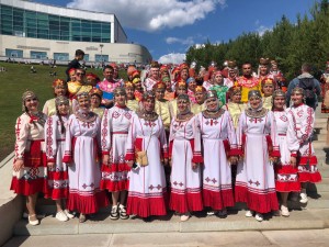Фотосессия «Прекрасен чувашский костюм»