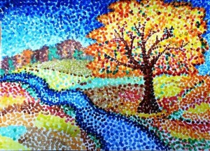 Мастер класс «Рисуем по новому»