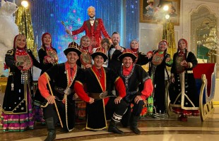 Башкирский ансамбль «Ак тирмэ» выступил на Первом канале