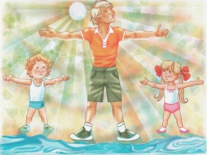 Спортивно– игровая программа «Закаляйся детвора»