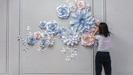 Мастер-класс «Объемные картины из бумажных цветов: волшебство в каждом лепестке»
