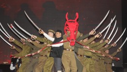 В Нефтекамске состоялась премьера театрализованного представления памяти воинов 112-й Башкирской кавалерийской дивизии
