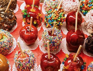 День яблока в карамельной глазури