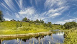 Пленэр в деревне