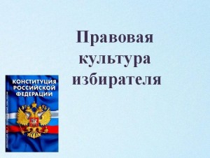 Час правовой информации«Избиратель: права и обязанности»