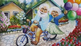 Развлекательный вечер «Дорогие старики»