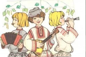 «Старинный шелк былин и россыпь поговорок» Фольклорная поляна