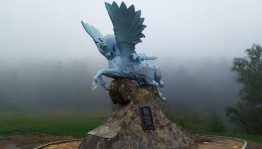 The monument to the winged horse Akbuzat will be unveiled