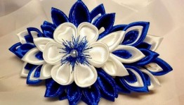 Мастер-класс «георгин в технике Казанши»