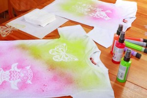 Мастер-класс «Оформление одежды в стиле тай-дай»
