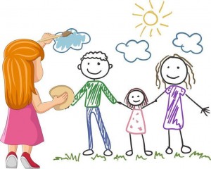 Выставка детского рисунка «Мир семьи глазами детей»