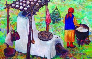 Председателю Союза художников Башкортостана Хатипу Фазылову – 65 лет