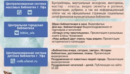 Мероприятия в День библиотекаря в Уфе пройдут в формате онлайн