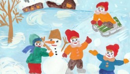 Конкурс рисунков«Зимние зарисовки»