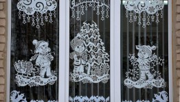 Мастер класс «Украсим окна»