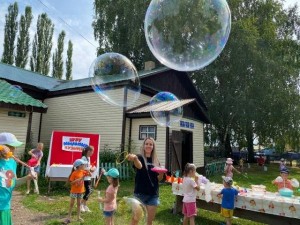 Праздник «В стране мыльных пузырей»