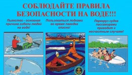 Тематическая беседа «Безопасный водоём»