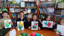 мастер – класс «Необыкновенное рисование нитью»