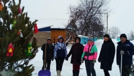 Открытия новогодних праздников и ледового городка