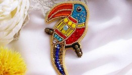 Мастер-класс «Броши из бисера»