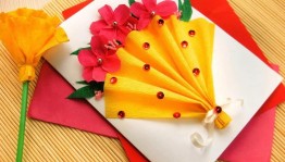 Мастер-класс «Открытка для мамы»